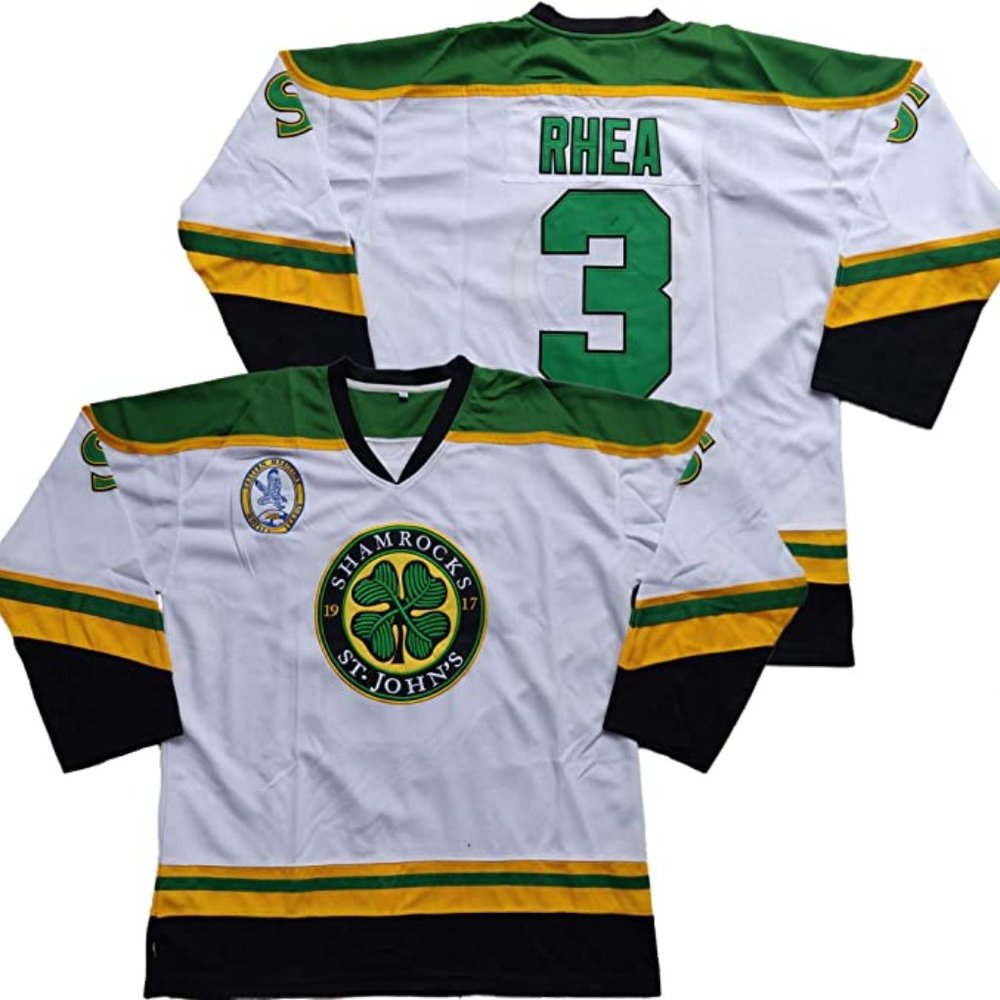 New w/ Tags Mens Rhea Shamrocks Hockey Jersey Official Multiple Sizes - Picture 1 of 7